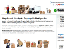 Tablet Screenshot of basaksehirnakliyeciler.com